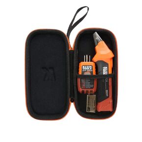 Khanka Hard Tools Case Replacement for Klein Tools ET310 Tool AC Circuit Breaker kit, Storage Hard Case with Zipper Mesh Pocket for Circuit Breaker Finder Accessory Kit, Case Only