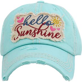 Hello Sunshine Women's Vintage Baseball Cap