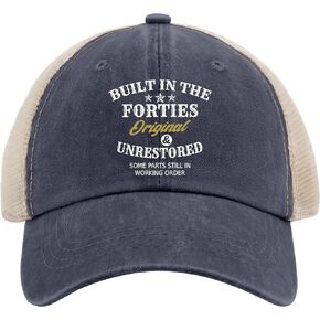 Built in The Forties Original Unrestored Some Parts Still in Working Order Hat Men Funny Mesh Hats for Summer