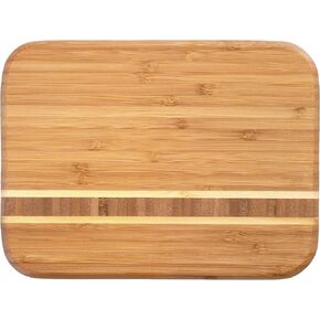 Totally Bamboo Barbados Bamboo Wood Cutting Board, 9" x 6.5"