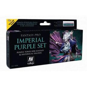 Vallejo VJ74104 Fantasy-Pro Imperial Set Toy, Purple