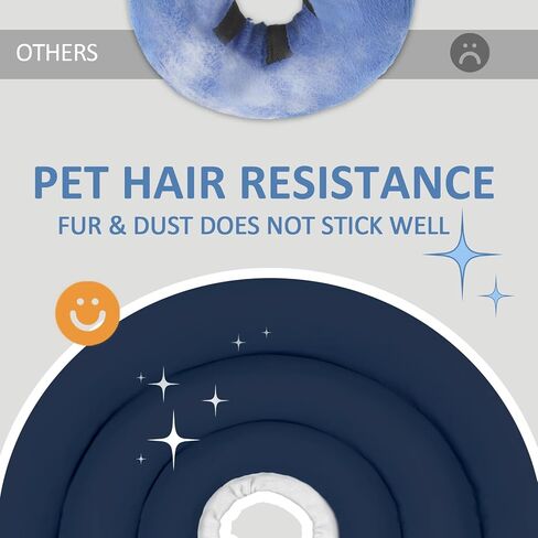 Pawfun Soft Dog Cone Alternative After Surgery,Comfortable Dog Recovery Collars Cones for Small Dogs,Adjustable Dog Neck Cone Protective Elizabethan Collar for Dogs to Stop Licking,Grey 02 in Kuwait