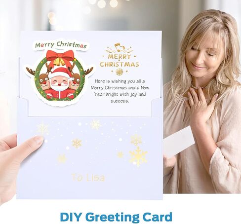 Blank White Cards and Envelopes 50 Pack, Ohuhu 5 x 7 Heavyweight Folded Cards and A7 Envelopes for DIY Greeting Cards, Wedding, Birthday, Invitations, Thank You Cards & All Occasion in Kuwait