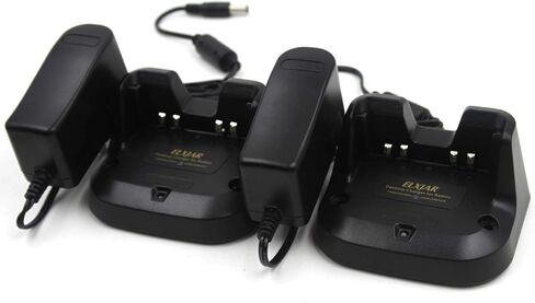 (2-Pack) BC-202 Rapid Charger for ICOM ID-31A ID-31E ID-51A ID-51E Radio BP-271/BP-272 Battery Charger Two Way Radio in Saudi Arabia