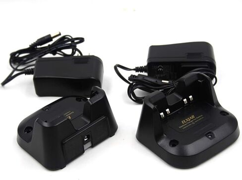 (2-Pack) BC-202 Rapid Charger for ICOM ID-31A ID-31E ID-51A ID-51E Radio BP-271/BP-272 Battery Charger Two Way Radio in Saudi Arabia