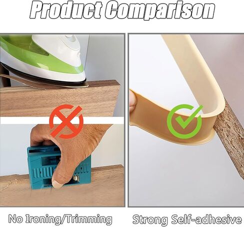 Edge Protector for Furniture, U Shape Edge Banding, Corner Protectors and Furniture Edge, Self-Adhesive, Flexible, for Cabinet Repair Restoration and Wood Veneer(11/20''*9.8ft Grey) in Saudi Arabia