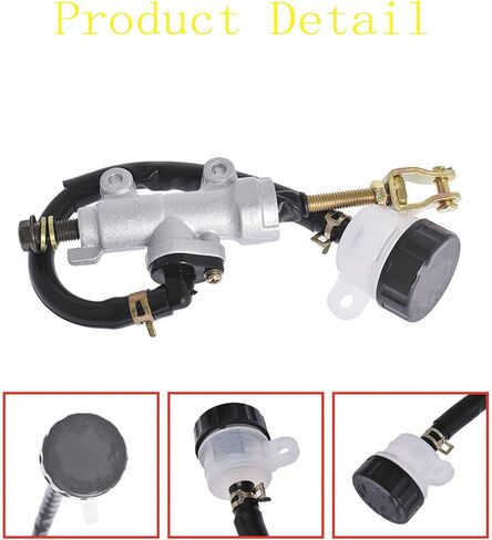 WFLNHB Rear Brake Master Cylinder Pump Replacement for 2003 2004-2007 Polaris Predator 500 in Saudi Arabia