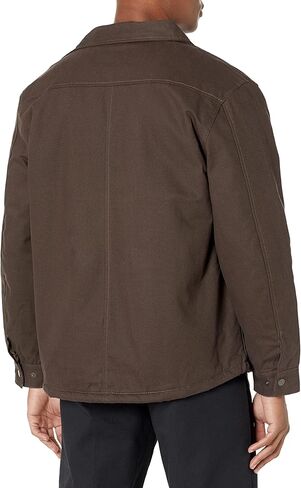 Bass Creek Outfitters Men's Duck Canvas Fleece Lined Shirt Jacket in Saudi Arabia