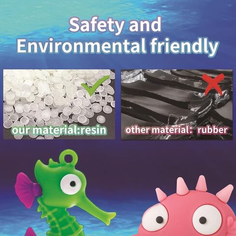 Aquarium Ornament，2 Pcs Fish Tank Decorations Floating Decor Octopus/Puffer Fish with Floating Device,Cute Fish Tank Accessories for All Kinds of Fish Tank Simulated Underwater World in Saudi Arabia