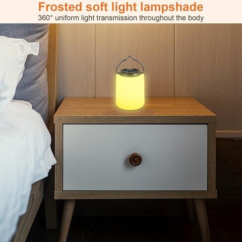 2packs فانوس التخييم، 3 أوضاع الإضاءة فانوس قابلة لإعادة الشحن، 3000K ضوء دافئ فانوس الطوارئ ضوء الليل، 10H وقت التشغيل أضواء التخييم الفوانيس لانقطاع التيار الكهربائي التخييم in Kuwait