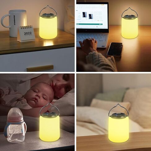 2packs فانوس التخييم، 3 أوضاع الإضاءة فانوس قابلة لإعادة الشحن، 3000K ضوء دافئ فانوس الطوارئ ضوء الليل، 10H وقت التشغيل أضواء التخييم الفوانيس لانقطاع التيار الكهربائي التخييم in Kuwait