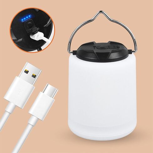 2packs فانوس التخييم، 3 أوضاع الإضاءة فانوس قابلة لإعادة الشحن، 3000K ضوء دافئ فانوس الطوارئ ضوء الليل، 10H وقت التشغيل أضواء التخييم الفوانيس لانقطاع التيار الكهربائي التخييم in Kuwait