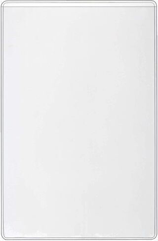 StoreSMART - جيب قابل للتقشير والعصا - جانب قصير مفتوح 6 بوصة × 9 1/2 بوصة - 10 عبوات - بلاستيك فينيل شفاف - STB109S-10 in Saudi Arabia