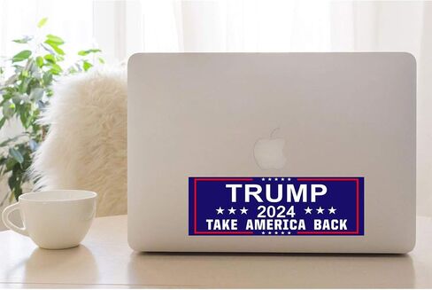 2 PCS Donald Trump 2024 Take America Back Vinyl Stickers Waterproof Decal for Car, Trucks, Bumper, Window, Jet Ski, Laptop, Helmet, 3 x 10 Inch, Set of 2 in Saudi Arabia