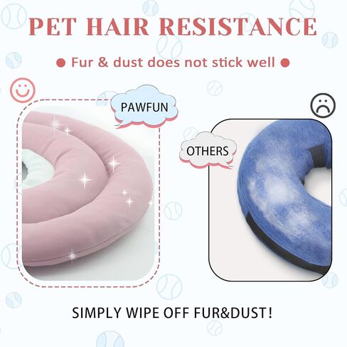 Soft Dog Cone Alternative After Surgery,Comfortable Dog Recovery Collars Cones for Small Dogs,Adjustable Dog Neck Cone Protective Elizabethan Collar for Dogs to Stop Licking,Pink m4 in Kuwait