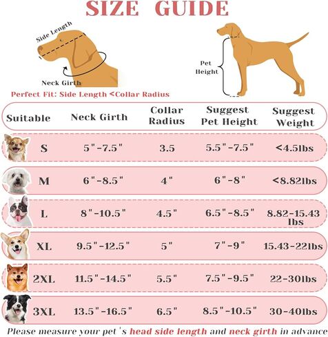 Soft Dog Cone Alternative After Surgery,Comfortable Dog Recovery Collars Cones for Small Dogs,Adjustable Dog Neck Cone Protective Elizabethan Collar for Dogs to Stop Licking,Pink m4 in Kuwait