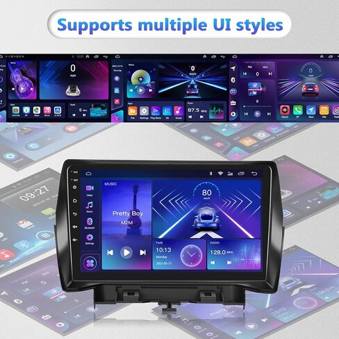 2G+64G for Ford Kuga Escape 2013-2019 Android Car Stereo with Wireless Carplay Android Auto, 9“ Touch Screen Bluetooth Car Radio GPS Navigation WiFi HiFi Audio FM SWC USB + HD Backup Camera in Saudi Arabia
