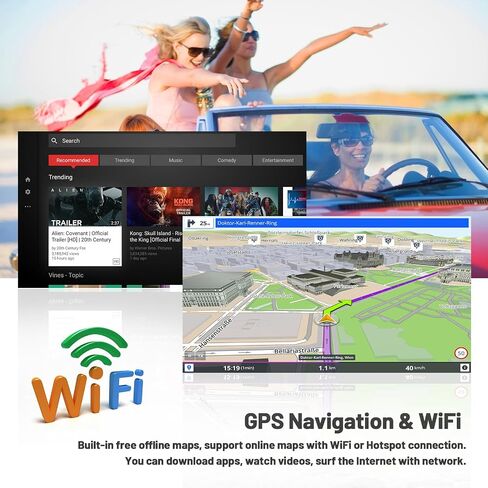 [2G+64G] Hikity Android 13 Stereo for Kia Optima K5 2010-2013, 9 Inch HD Touch Screen Car Radio with Wireless CarPlay Android Auto Bluetooth GPS Navigation Backup Camera Microphone in Saudi Arabia