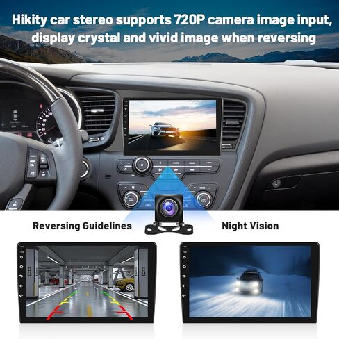 [2G+64G] Hikity Android 13 Stereo for Kia Optima K5 2010-2013, 9 Inch HD Touch Screen Car Radio with Wireless CarPlay Android Auto Bluetooth GPS Navigation Backup Camera Microphone in Saudi Arabia