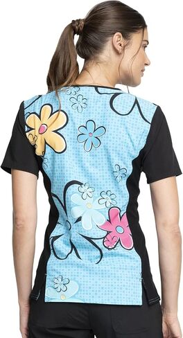 Tooniforms Women Scrubs Top V-Neck TF678 in Saudi Arabia