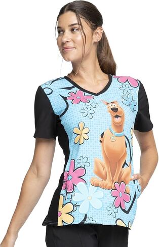 Tooniforms Women Scrubs Top V-Neck TF678 in Saudi Arabia
