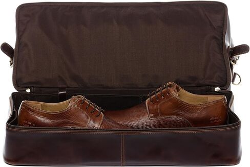 حقيبة سفر SID & VAIN مقصورة ذكية KINGSTON XL لعطلة نهاية الأسبوع من الجلد الحقيقي حقيبة واق من المطر حقيبة جلدية للرجال باللون البني in Kuwait