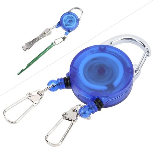 VGEBY Fly Fishing Double Retractor Retractable Fishing Wire Retractor Fly Fishing Tool Retractor Clip Anglers Tool Bicyclelight Other Fishing Tools and Accessories in Saudi Arabia