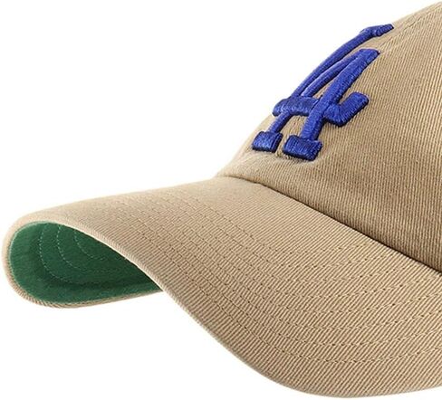 '47 Los Angeles Dodgers Ballpark Clean Up Dad Hat Baseball Cap - Khaki in Saudi Arabia