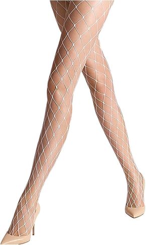 Ypser Fishnet Tights Mesh Stockings Sparkle Rhinestone Glittering Net Pantyhose in Saudi Arabia