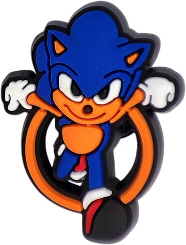 28 قطعة من حليات Roubeko Sonìc، حلية حذاء Sonìc، إكسسوارات حذاء القنفذ الساحرة، حلية لطيفة، حلية Sonìc للنساء والأطفال والبنات والأولاد والأطفال. in Kuwait