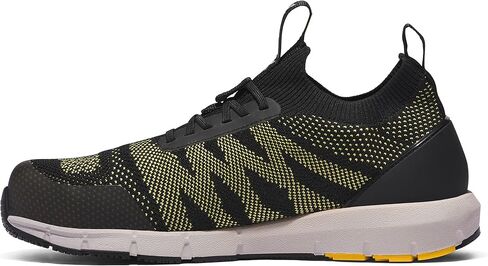 Timberland PRO Men's Radius Knit Composite Safety Toe Athletic Industrial Work Shoe, Black/Yellow, 7 in Saudi Arabia