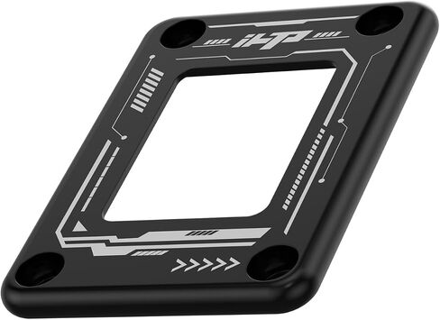 إطار اتصال iHTP LGA 1700 CPU لتركيبات التثبيت المضادة للانحناء من الجيل Intel 12/13/14، دعامة تثبيت تصحيحية لوحدة المعالجة المركزية باللون الأسود in Kuwait