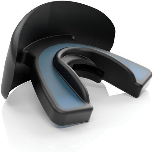 Shock Doctor Convertible Low Profile Lip Guard, Black in Saudi Arabia