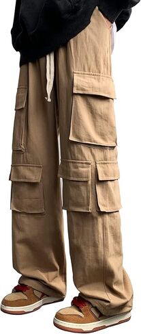 Skateboard Frog Men's Casual Army Cargo Pants Military Combat Sweatpants Outdoor Joggers Hiking Work Pants with 10 Pockets in Saudi Arabia