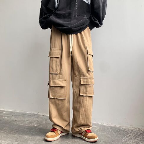 Skateboard Frog Men's Casual Army Cargo Pants Military Combat Sweatpants Outdoor Joggers Hiking Work Pants with 10 Pockets in Saudi Arabia