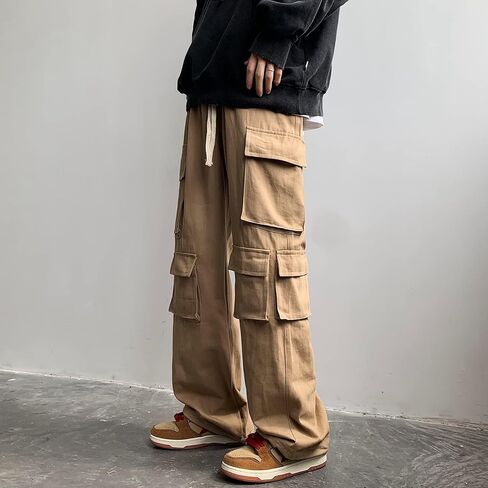 Skateboard Frog Men's Casual Army Cargo Pants Military Combat Sweatpants Outdoor Joggers Hiking Work Pants with 10 Pockets in Saudi Arabia