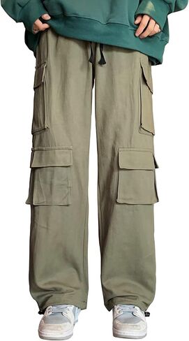 Skateboard Frog Men's Casual Army Cargo Pants Military Combat Sweatpants Outdoor Joggers Hiking Work Pants with 10 Pockets in Saudi Arabia