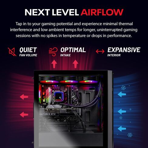 كمبيوتر سطح المكتب SkyTech Chronos Mini Gaming Computer - Intel Core-i7 9700KF 3.6 جيجا هرتز، GTX 1660 Super 6G، 1 تيرابايت SSD، 16G 3200، مراوح RGB، AC WiFi، Windows 10 Home 64-bit in Kuwait