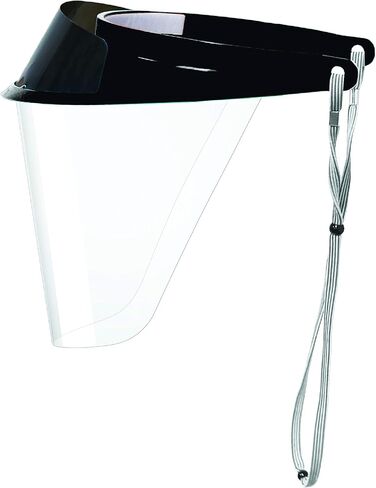 مجموعة درع الوجه iVisor Plus القابلة لإعادة الاستخدام من Pac-Dent، درع واقٍ كامل للوجه مع طلاء مضاد للضباب وسلك ربط، قابل للتعديل ليناسب جميع أحجام الرأس بشكل مريح، أزرق غامق in Kuwait