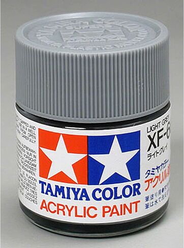 TAMIYA أكريليك XF66 رمادي فاتح مسطح TAM81366 طلاء بلاستيك أكريليك in Saudi Arabia