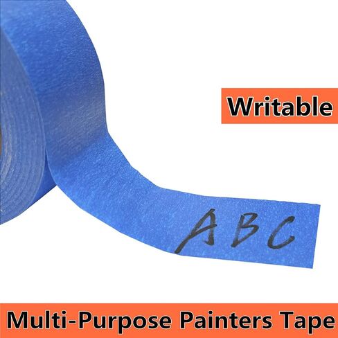 CHUANGSEED 3-Pack Green Painters Tape 1.88 Inches x 60 Yards Blue Masking Tape Bulk - Sharp Edge Line Technology, Produces Sharp Lines Residue-Free and Artisan Grade Wall Trim Tape in Saudi Arabia