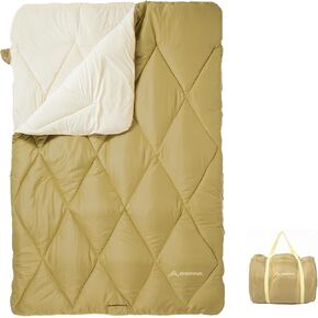 BISINNA Double Sleeping Bag Flannel Two Person Camping Sleeping Bag in Saudi Arabia