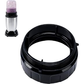Adapter for 250W Magic Bullet Blender & Ball Wide-Mouth Mason Jars - Blend, Store & Go in Same Jar, Blender Accessory for MB1001 - Easy to Clean, Dishwasher Safe in Saudi Arabia