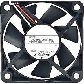1pcs Cooling Fan 2406RL-05W-S69 24V 0.17A 6CM 6015 60X60X15MM 3-Wire in Kuwait