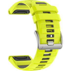أشرطة ساعة Quickfit 22 مم لـ Garmin Fenix ​​8 47mm 7 pro sapphire Solar fenix 6 pro 5 Epix Gen 2 47 Forerunner 970 965 955 945 Instinct 2 استبدال حزام رياضي من السيليكون الناعم in Kuwait