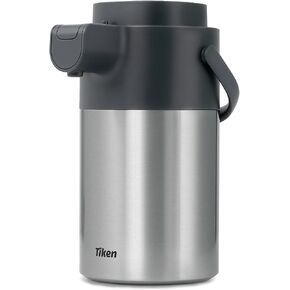 Tiken Airpot Coffee Dispenser with Pump - Coffee Carafes for Keeping Hot - Beverage Dispenser - 135oz/4L Thermal Coffee Carafe for Hot Liquids - Stainless Steel Insulated Coffee Thermal Carafe in Kuwait