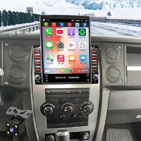 Double Din Car Stereo Radio for Jeep Commander 2006-2010 w/Carplay Android in Saudi Arabia