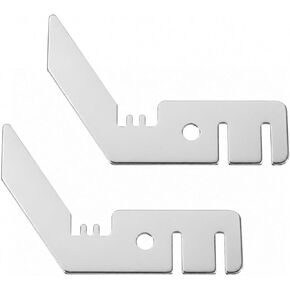 2 Pcs Double Crossbar Hangers for Backdrop 3 Inch Wedding Valance Hanger Crossbar Valance Hangers for Pipe and Drape Accessories Double Backdrop Stand Kit in Saudi Arabia