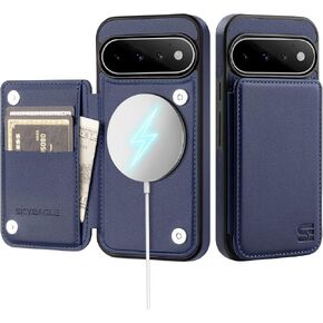 SkyEagle for Google Pixel 11 Pro XL Case Wallet with Card Holder,Purple in Saudi Arabia