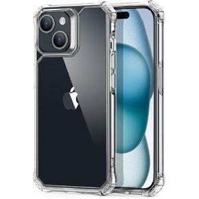 ESR for iPhone 15 Case, Shock-Absorbing Corners, Clear in Kuwait